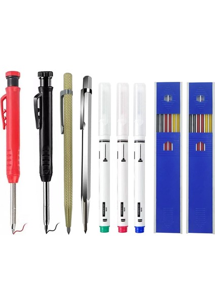 Mekanik Marangozluk Kalem Seti Graffiti Işaretleme Araçları (Yurt Dışından)