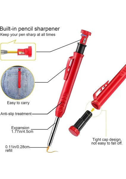 Mekanik Marangozluk Kalem Seti Graffiti Işaretleme Araçları (Yurt Dışından) fiyatları