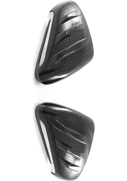 Seal 2022 Için 2 Adet Abs Karbon Fiber Stil Dikiz Aynası Kapağı (Yurt Dışından)