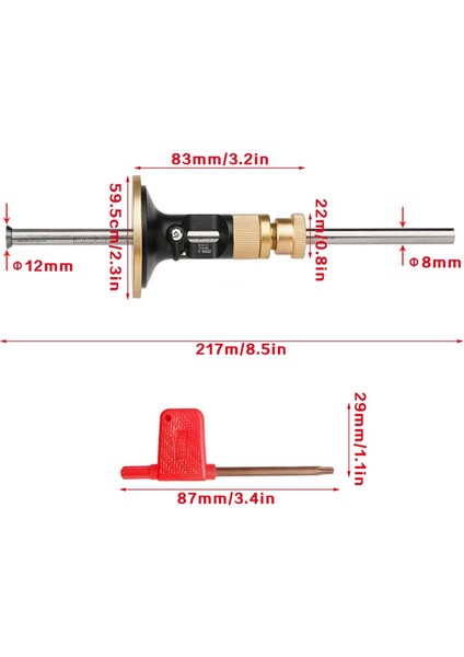 Ahşap Işleme Çizici Ince Ayar Çizme Aracı (Yurt Dışından)