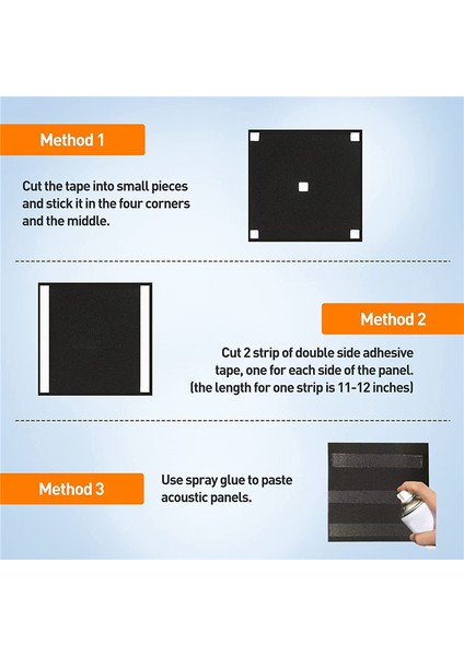 Kayıt Stüdyosu Için 36 Paket Akustik Panel 9,8 x 9,8 x 2 Inç (Yurt Dışından) fiyatları