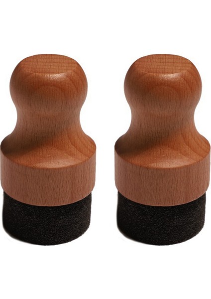 Kesme Tahtası Yağ ve Balmumu Aplikatörü, Yuvarlak Ahşap Aplikatörü (Yurt Dışından) indirimleri