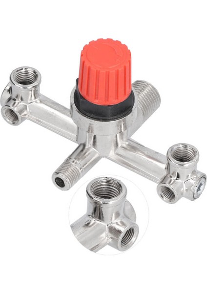 Hava Anahtarı Borusu Çift Çıkışlı Metal Vana Basınç Bağlantı Aksesuarı (Yurt Dışından) fiyatları