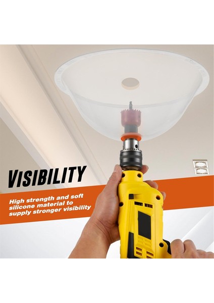 Delik Testeresi, Delik Kesme Alçıpan ve Tavan Fayansı Için Toz Kabı (Yurt Dışından) fırsatları