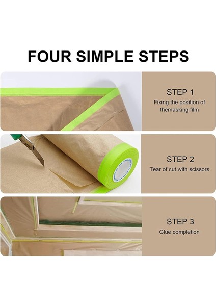 Boya Koruma Kağıdı - Boya Yüzey Koruma Toplu Film Rulosu (Yurt Dışından) modelleri