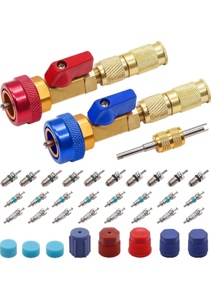 R134A Vana Çekirdeği Hızlı Sökücü Takma Alet Takımı (Yurt Dışından)