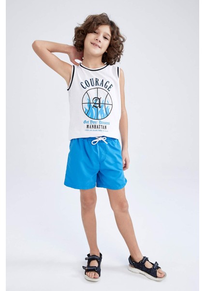 Erkek Çocuk Deniz Şortu Z6189A623HS