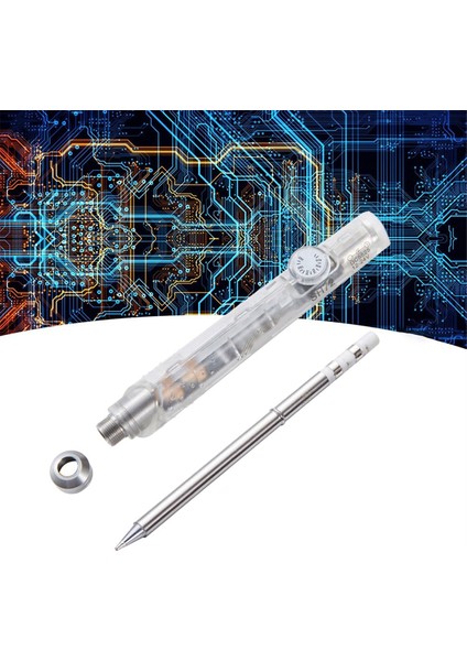 SH72 Lehimleme Demiri 65W 12-24V 220-400℃ T12 Değil Şeffaf Beyaz (Yurt Dışından) fırsatları