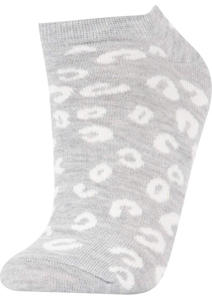 Kadın 3'lü Pamuklu Patik Çorap Z8625AZNS indirimleri