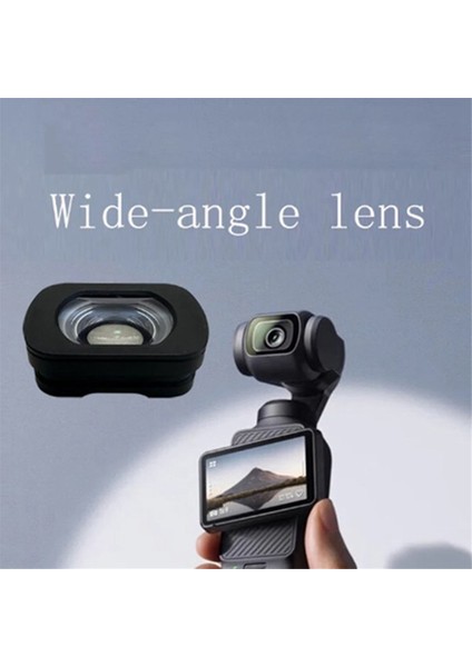 3 El Tipi Gimbal Kamera Için Geniş Açı Lens Filtresi (Yurt Dışından) fırsatları