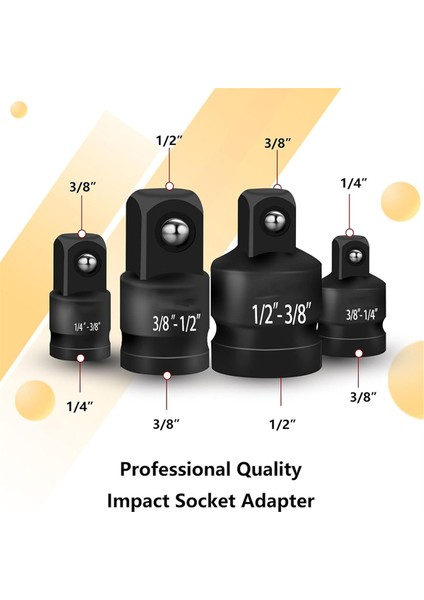 Darbeli Soket Redüktör ve Adaptör Seti, Çelik Darbeli Adaptör Seti, B (Yurt Dışından) fiyatları
