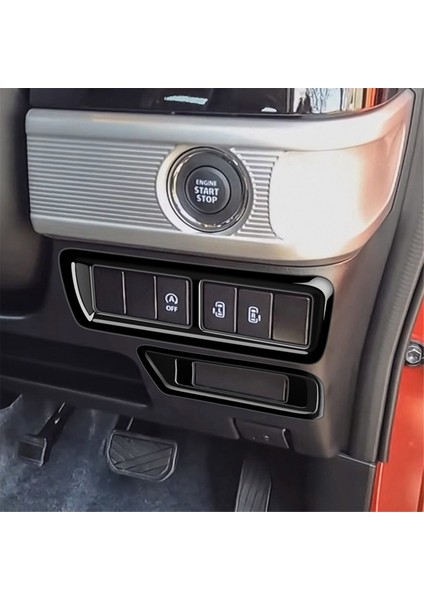 Rhda Için Araba Merkezi Kontrol Çok Fonksiyonlu Düğme Trim Çerçevesi (Yurt Dışından)