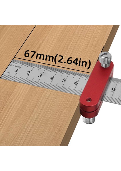 2 Adet Çelik Cetvel Sınır Ayarı Konumlandırma Bloğu Ahşap Işleme (Yurt Dışından) fırsatları
