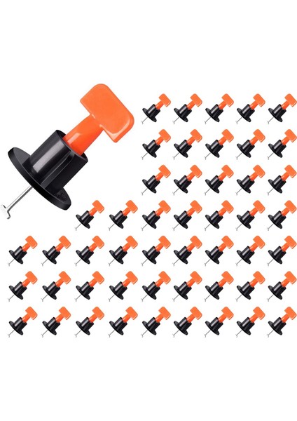 50 Adet Fayans Düzeltme Klipsi Fayans Konumlandırma Eser Duvarcı Aletleri (Yurt Dışından)