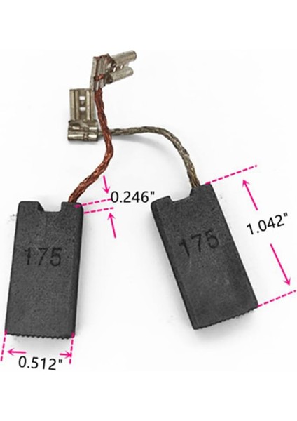 CB-171 CB175 HR5210C HR4510C HM1214C HM1317CB Için Karbon Fırçalar (Yurt Dışından) modelleri