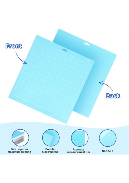 3 Paket Kesme Matı, Harf Makinesi Matı, Kendi Kendini Onaran (Yurt Dışından) fiyatları