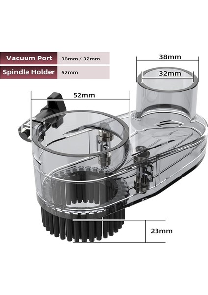 Cnc Makineleri Için Cnc Abs Toz Geçirmez Ayakkabılar, 52MM Çap (Yurt Dışından)
