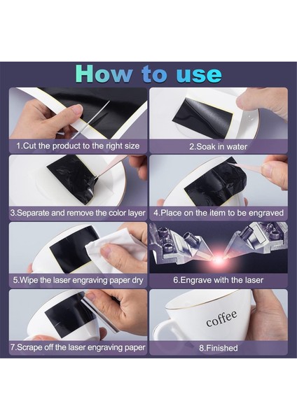 2 Sayfa 15,35X10,63 Inç Lazer Renkli Gravür Kağıdı (Siyah, 39X27 Cm) (Yurt Dışından) modelleri