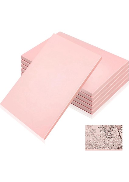 Pembe Kauçuk Blok Damgası Kauçuk Oyma Linolyum Blokları Oyma Bloğu (Yurt Dışından)