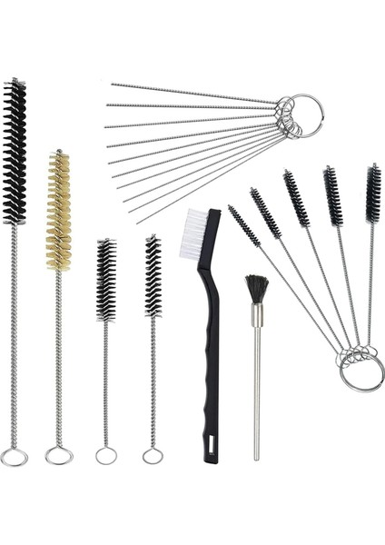 Sprey Temizleme Kiti 17 Parça Çok Amaçlı Boya Fırçası Temizleme Aracı (Yurt Dışından)