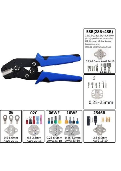 Sıkma Pensesi Cırcır El Aletleri Sıkma Çenesi Seti (Yurt Dışından) fiyatları