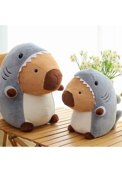 65CM Köpekbalığı Yunus Peluş Oyuncak Bebek Yastık Hediye (Yurt Dışından)
