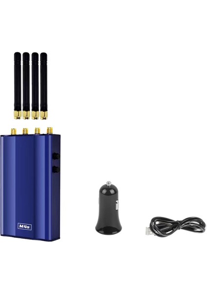 4 Anten Gps Sinyal Engelleyici Wifi Kamera Bulucu Taşınabilir Gps Dedektörü (Yurt Dışından)