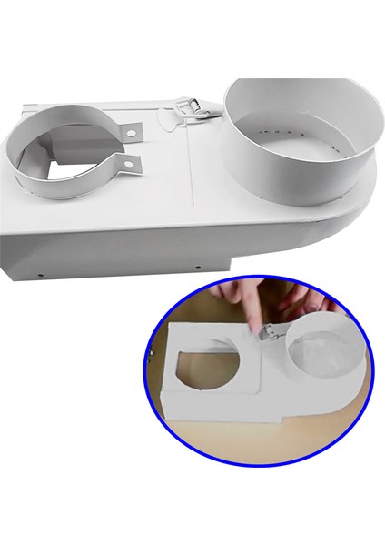 Toz Toplayıcı Ayakkabı Gravür Makinesi Mil Kapağı 85MM (Nextcard) (Yurt Dışından)