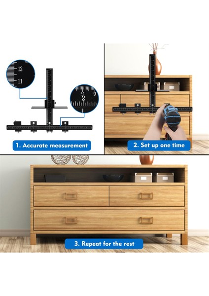 Dolap Donanımı Jig, Delgeç Bulucu, Kulp Düğmelerinin Montajı Için (Yurt Dışından) modelleri