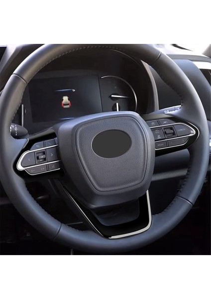 Araba Iç Direksiyon Simidi Kapağı Trim Sticker Kitleri Abs Karbon Fiber (Yurt Dışından) modelleri