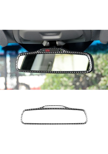 XC90 03-14 Için Iç Dikiz Aynası Çerçeve Kapağı Trim Stickerı (Yurt Dışından)