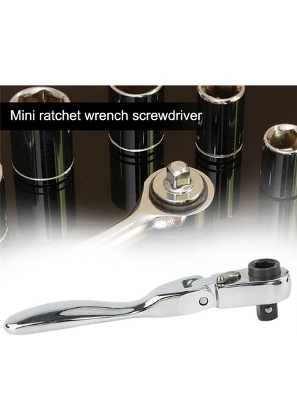 1/4 Döndürülebilir Çift Başlı Cırcırlı Anahtar 72 Dişli Cırcırlı Anahtar (Yurt Dışından) indirimleri