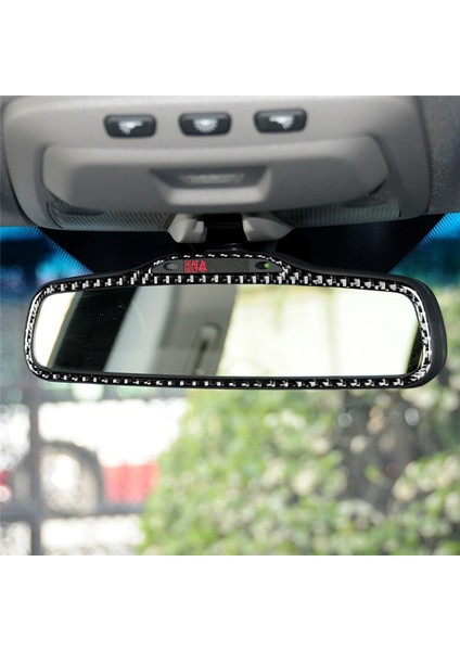 XC90 03-14 Için Iç Dikiz Aynası Çerçeve Kapağı Trim Stickerı (Yurt Dışından) modelleri