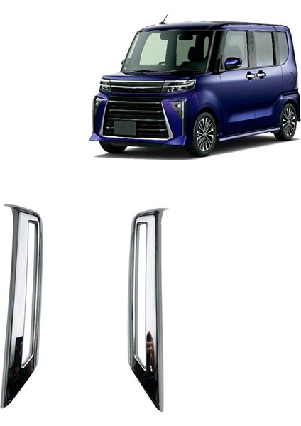 Sis Farı Lambası Kapağı Çerçeve Süslemesi Tanto Custom Için Dekoratif (Yurt Dışından)