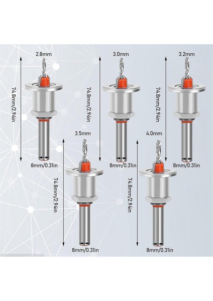 5 Parça Havşa Matkap Ucu Seti, Havşa Matkap Ucu Seti (Yurt Dışından) indirimleri