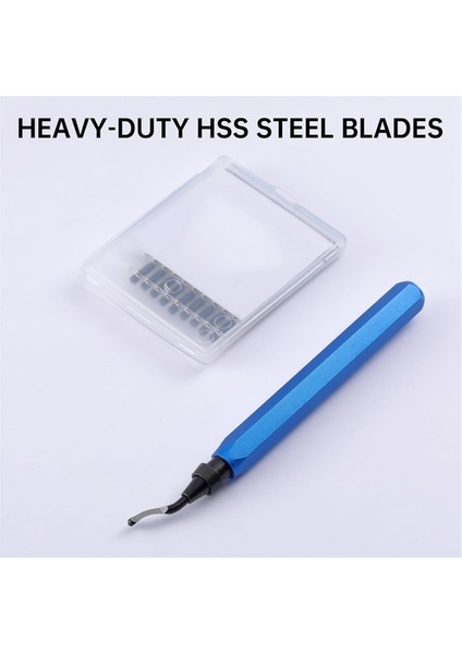 2 Adet Çapak Alma Aleti + 10 Adet BS1010 Yüksek Hızlı Çelik Bıçaklar (Yurt Dışından) indirimleri