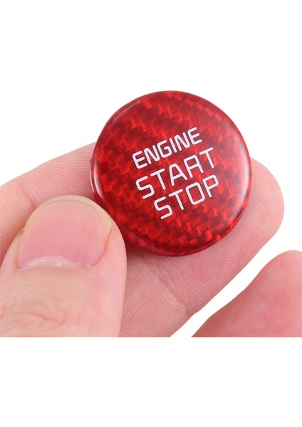 Motor Düğmesi Kapağı Sticker Kırmızı Için (Yurt Dışından) indirimleri