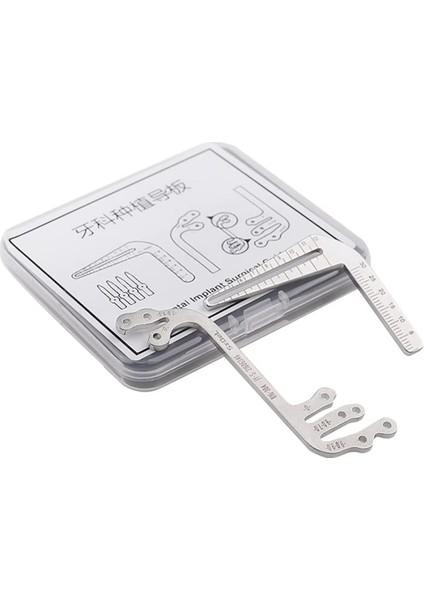 6 Adet Implant Kılavuz Seti Otoklavlanabilir Ağızdan Ekim -Konum Belirleyici (Yurt Dışından)