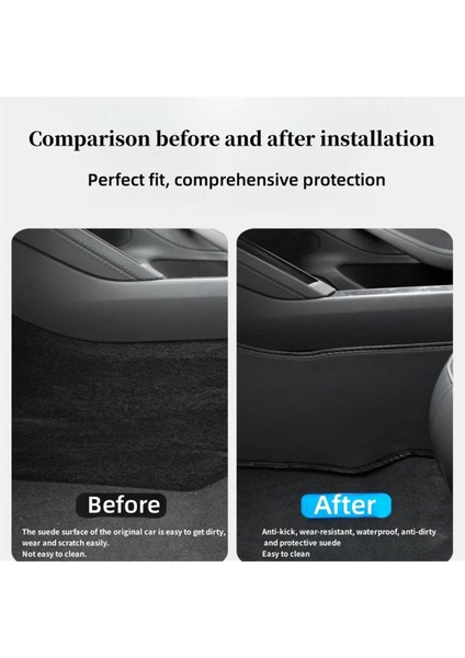 Model 3 2024 Için Merkezi Kontrol Yan Anti Kick Pedleri (Yurt Dışından)