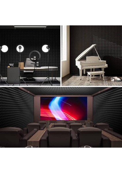 6 Paket Kendinden Yapışkanlı Ses Geçirmez Köpük Paneller (Yurt Dışından) indirimleri