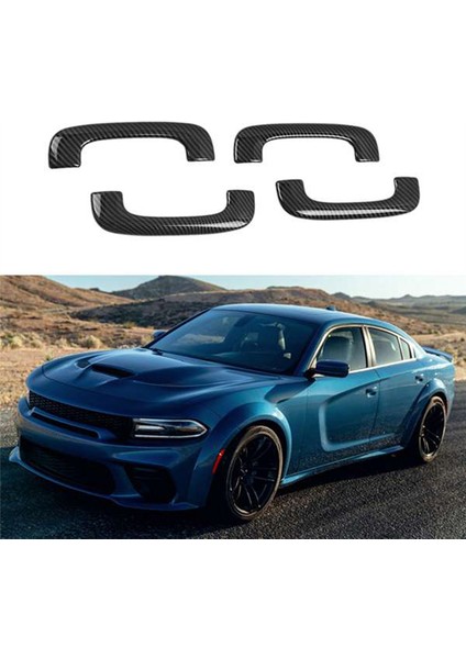 Araba Abs Karbon Fiber Iç Tavan Üst Tutamak Kapağı Döşeme (Yurt Dışından)