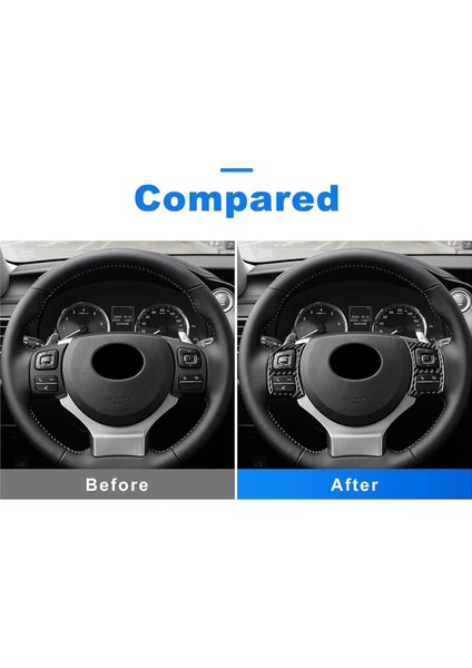 Karbon Fiber Araba Direksiyon Simidi Düğme Paneli Kapağı Çıkartma Döşeme (Yurt Dışından) modelleri