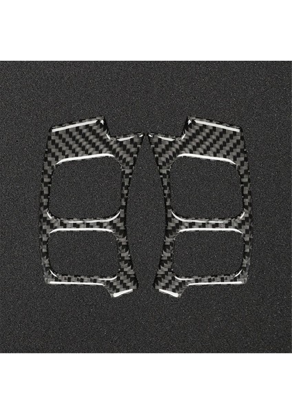 Karbon Fiber Araba Direksiyon Simidi Düğme Paneli Kapağı Çıkartma Döşeme (Yurt Dışından) indirimleri