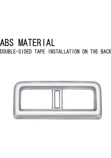 Araba Gümüş Arka Klima Havalandırma Çıkışı Trim Iç Çerçeve (Yurt Dışından) fiyatları