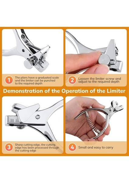 Desen Çentik Açma Aleti Delik Delici Çentik Açma Pensesi, 2mm (Yurt Dışından) fiyatları
