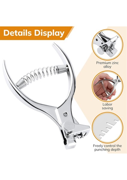 Desen Çentik Açma Aleti Delik Delici Çentik Açma Pensesi, 2mm (Yurt Dışından) modelleri