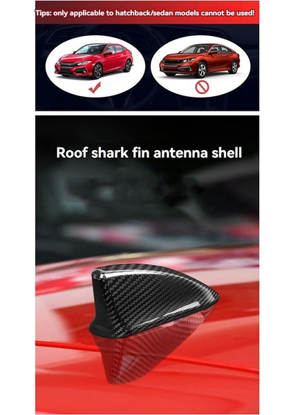 Araba Anteni Tavan Anteni Sinyal Yüzgeci Kapağı Trim Sticker (Yurt Dışından) modelleri