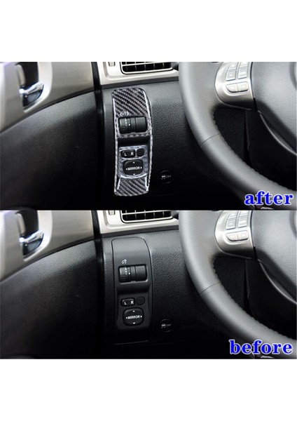 Far Kontrol Anahtarı Kapağı Trim Sticker Aksesuarları Için (Yurt Dışından)