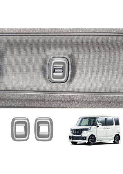 Orta Kapı Perde Anahtarı Trim Çerçevesi Gümüş Için Sticker (Yurt Dışından) fırsatları