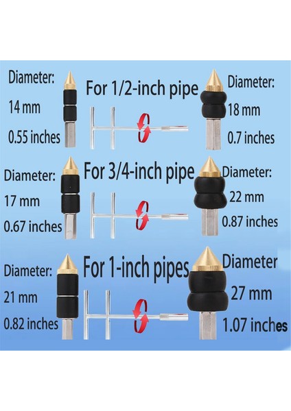 Hızlı Su Borusu Onarımları Için Boru Su Tıkacı Kiti - Ev Geliştirme (Yurt Dışından) indirimleri